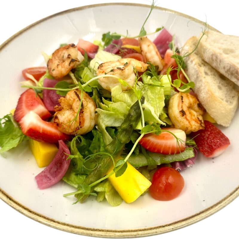 Sałatka z krewetkami