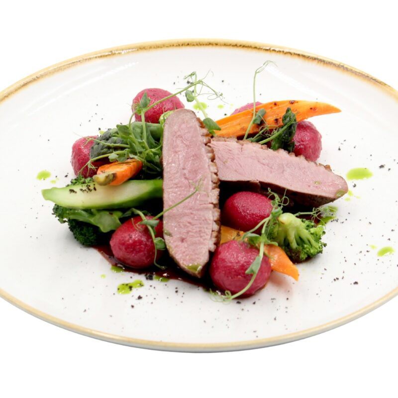 Pierś z kaczki sous vide