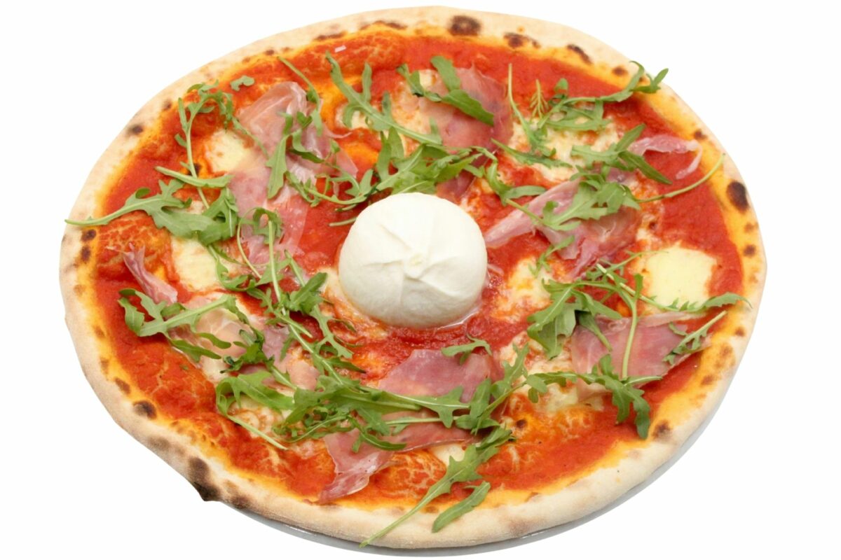07 PIZZA BURRATA E PARMA