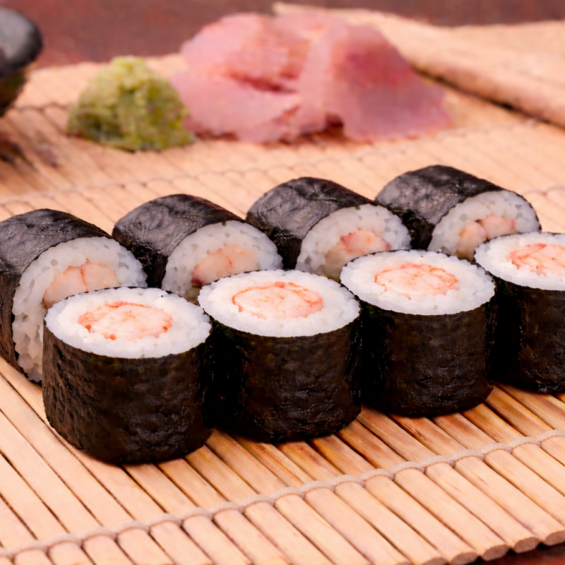 Hosomaki ebi (krewetka gotowana) 8 szt.