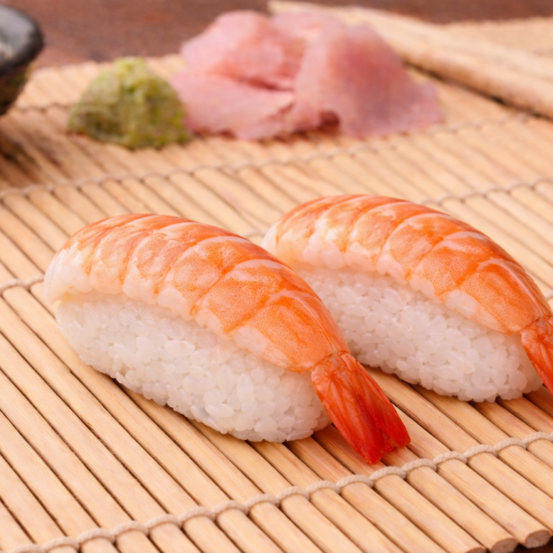 Nigiri ebi (krewetka gotowana) 2 szt.