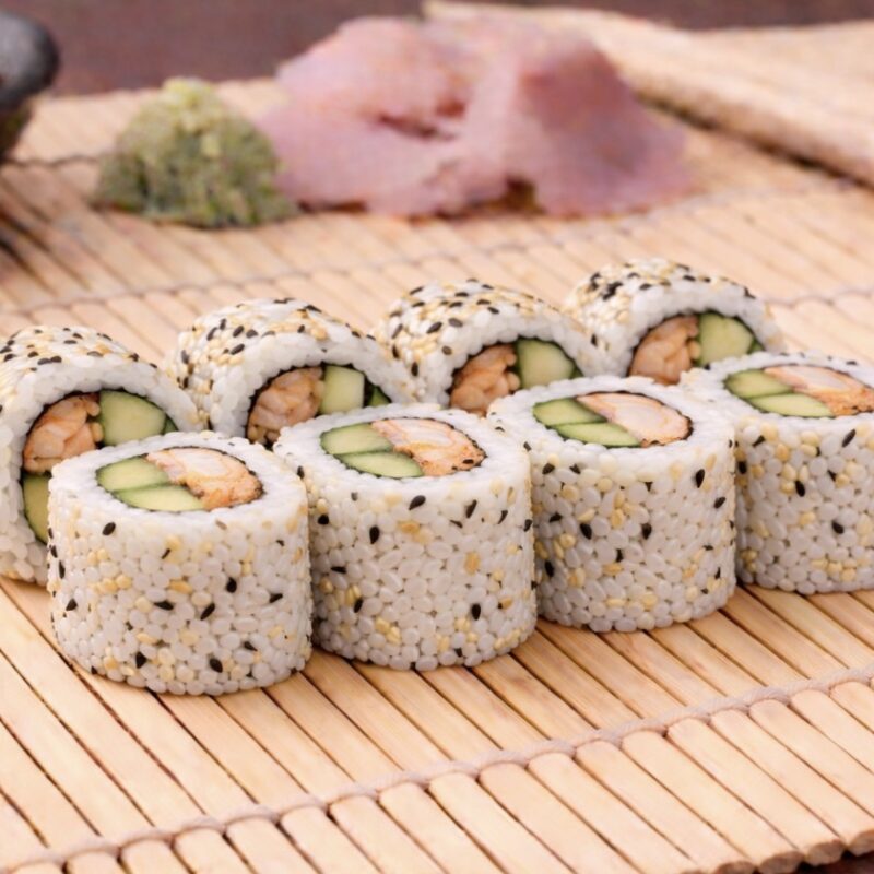 Uramaki ebi ten 8 szt.